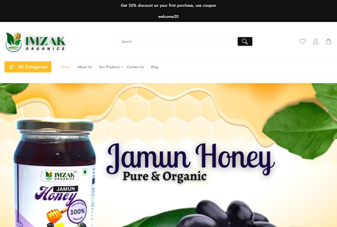 create your SEO friendly wordpress website custom design and fast loading